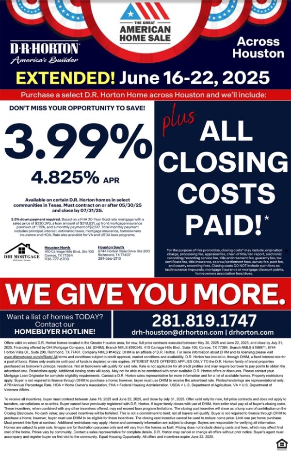 New Homes in Harrington Trails