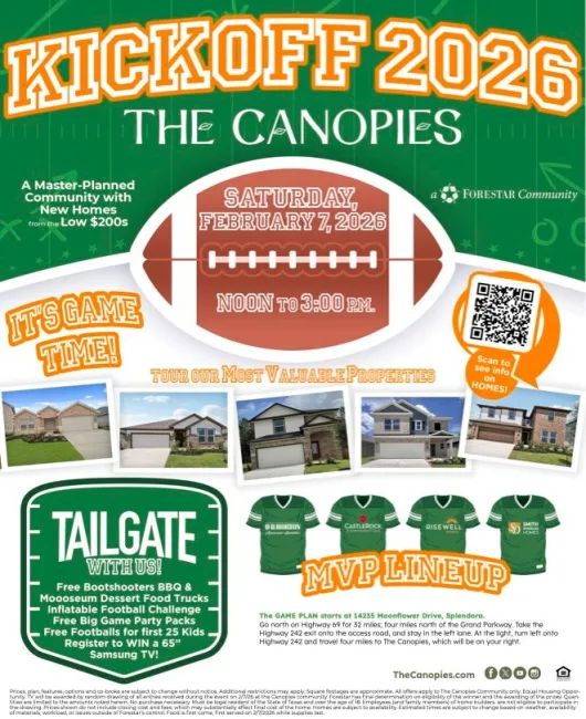 new homes for sale in Splendora, TX