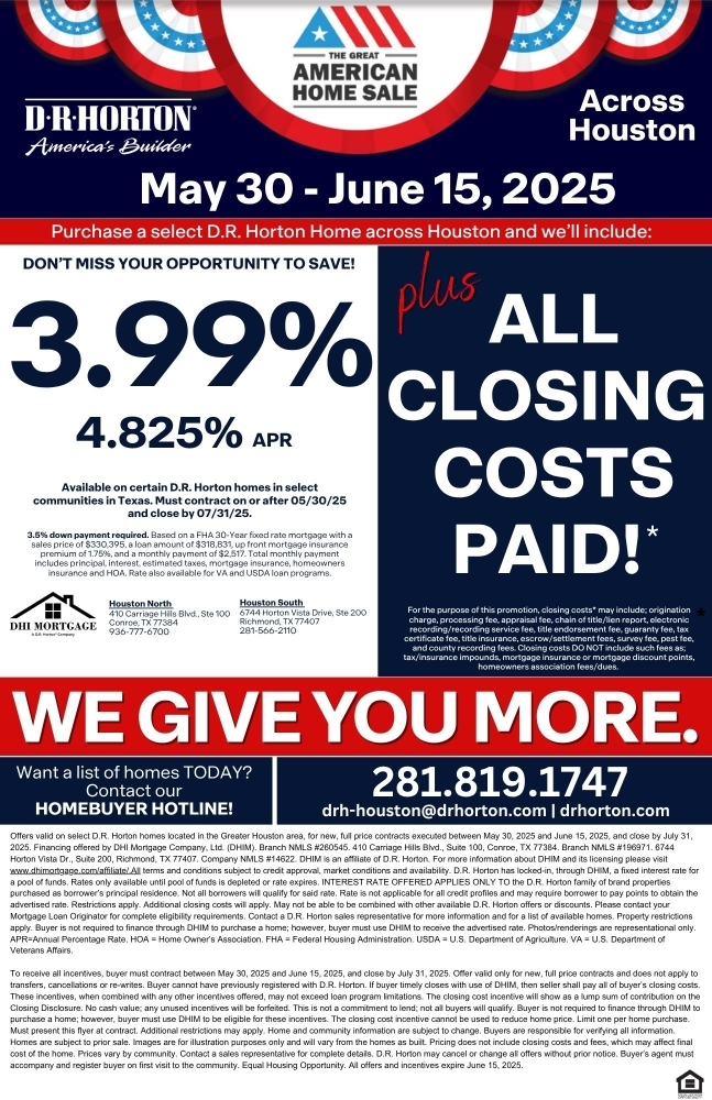 New Homes in Harrington Trails